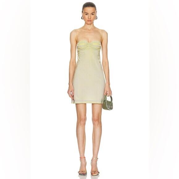 Diesel Ouchy Dress in Mustard 36/XS - Picture 2 of 10